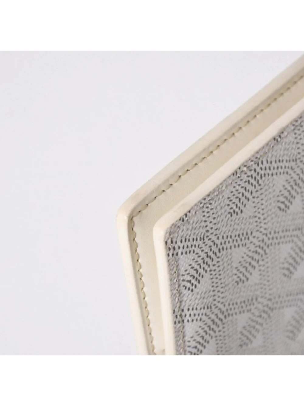 Goyard Victoire Wallet Bifold Leather White